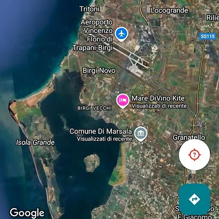 Mare Divino Kite Feriehus Marsala